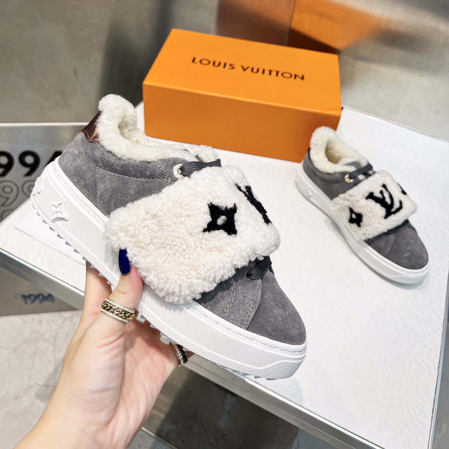LV Time Out wool sneakers EF25081410