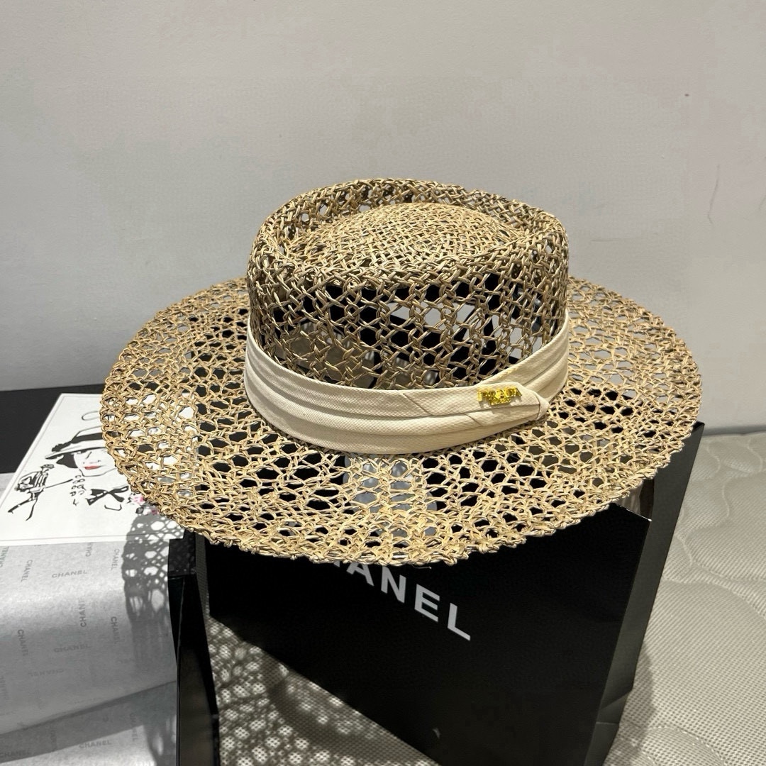 PRA New Hollow Straw Hat XX25081642