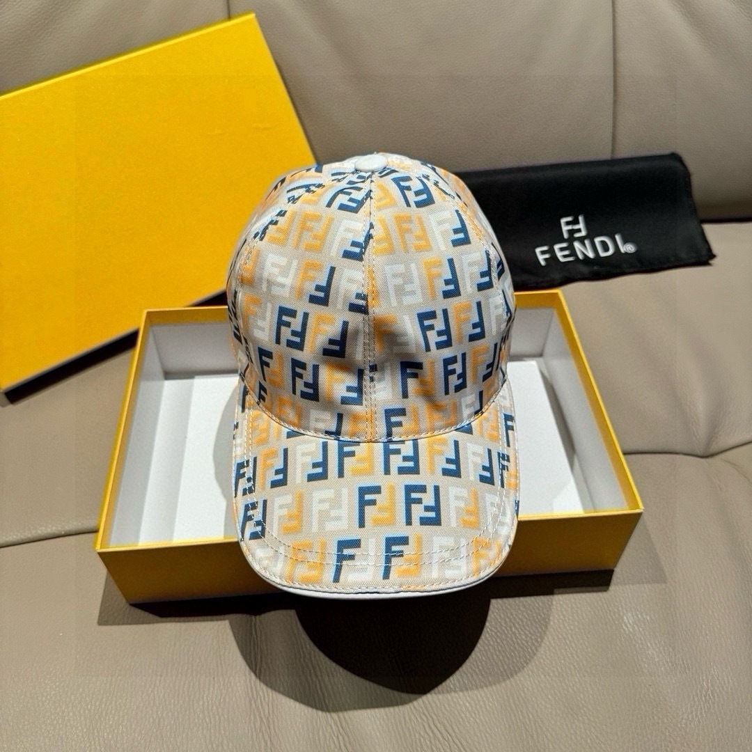 FD Double F Print Baseball Cap XX25081661