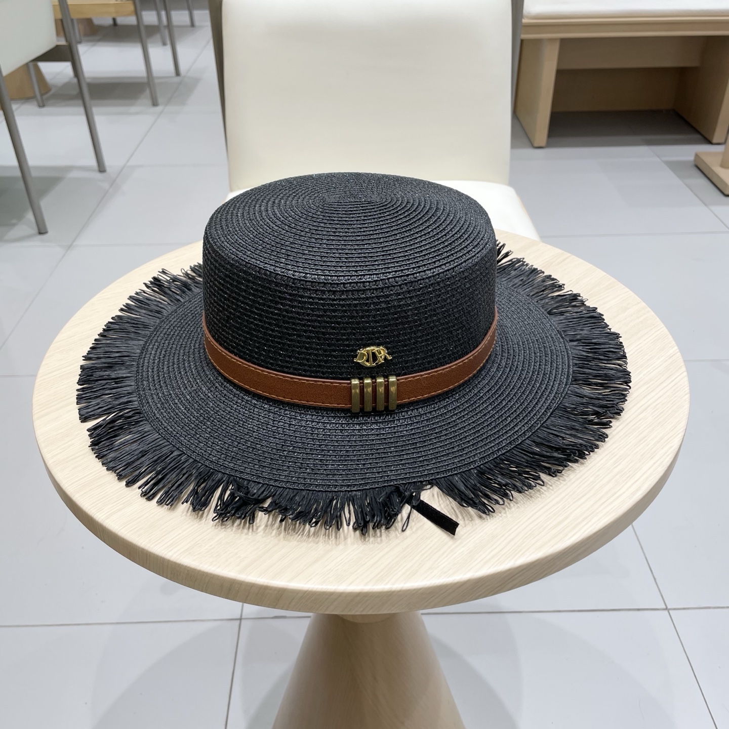 CD new tassel straw hat XX25081652