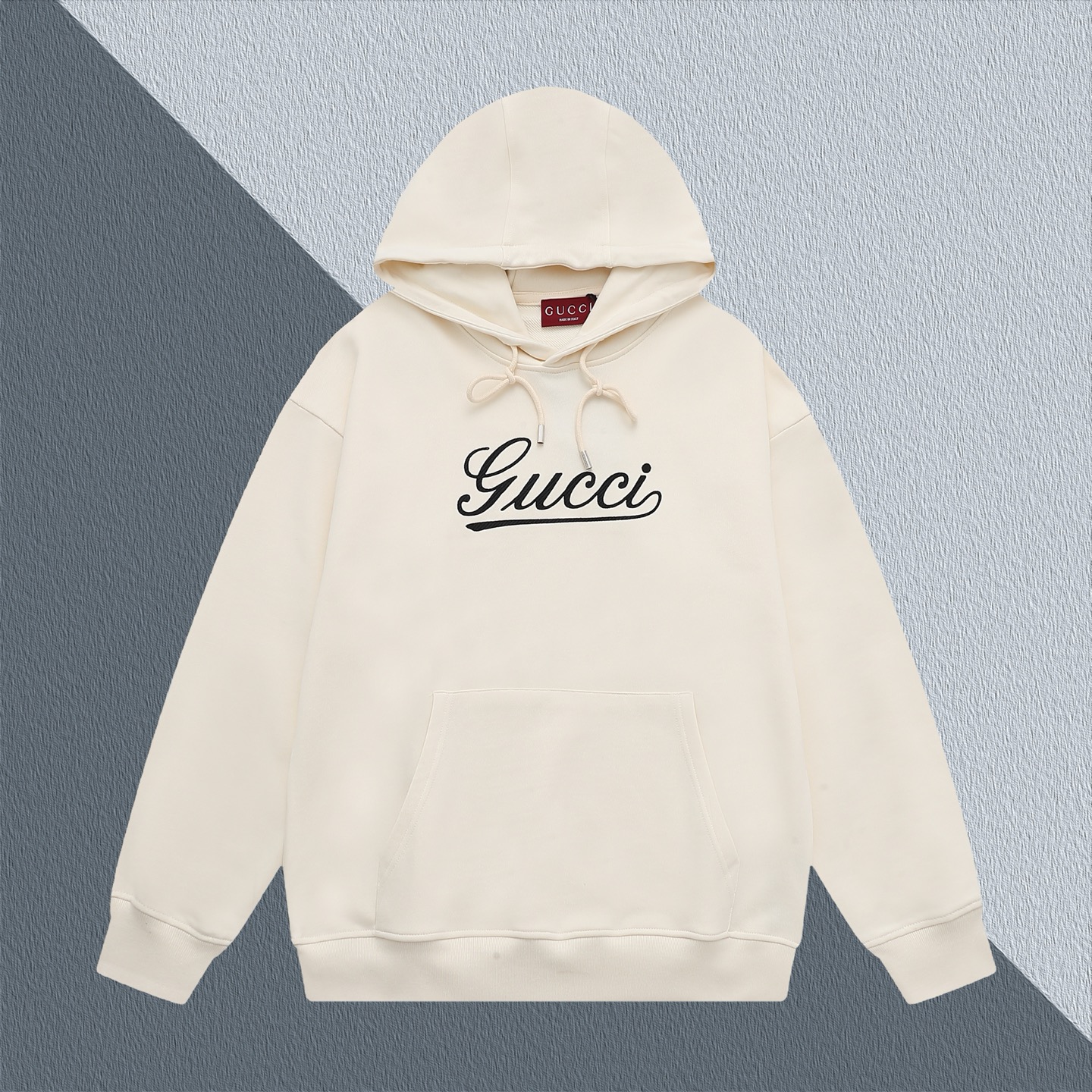 GG Musical Note Logo Embroidered Unisex Hoodie XX25081615