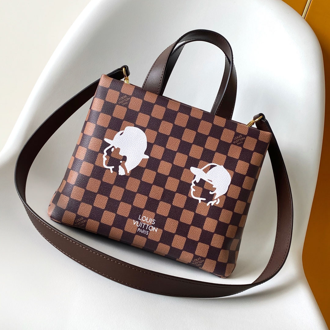 LV Pharrel and Nigo Collection's Joint Series Shopper Medium V25081438