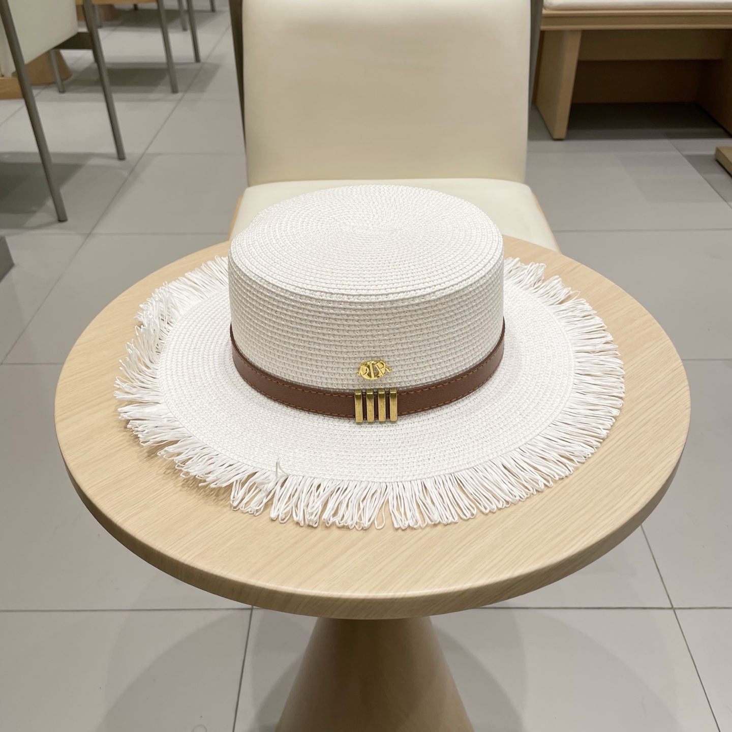 CD new tassel straw hat XX25081652