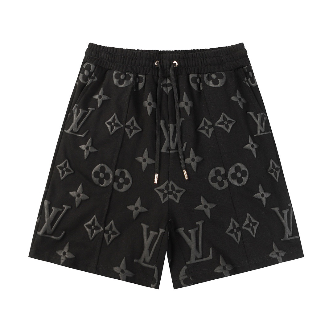 LV Foam Logo Printed Shorts AM25081617