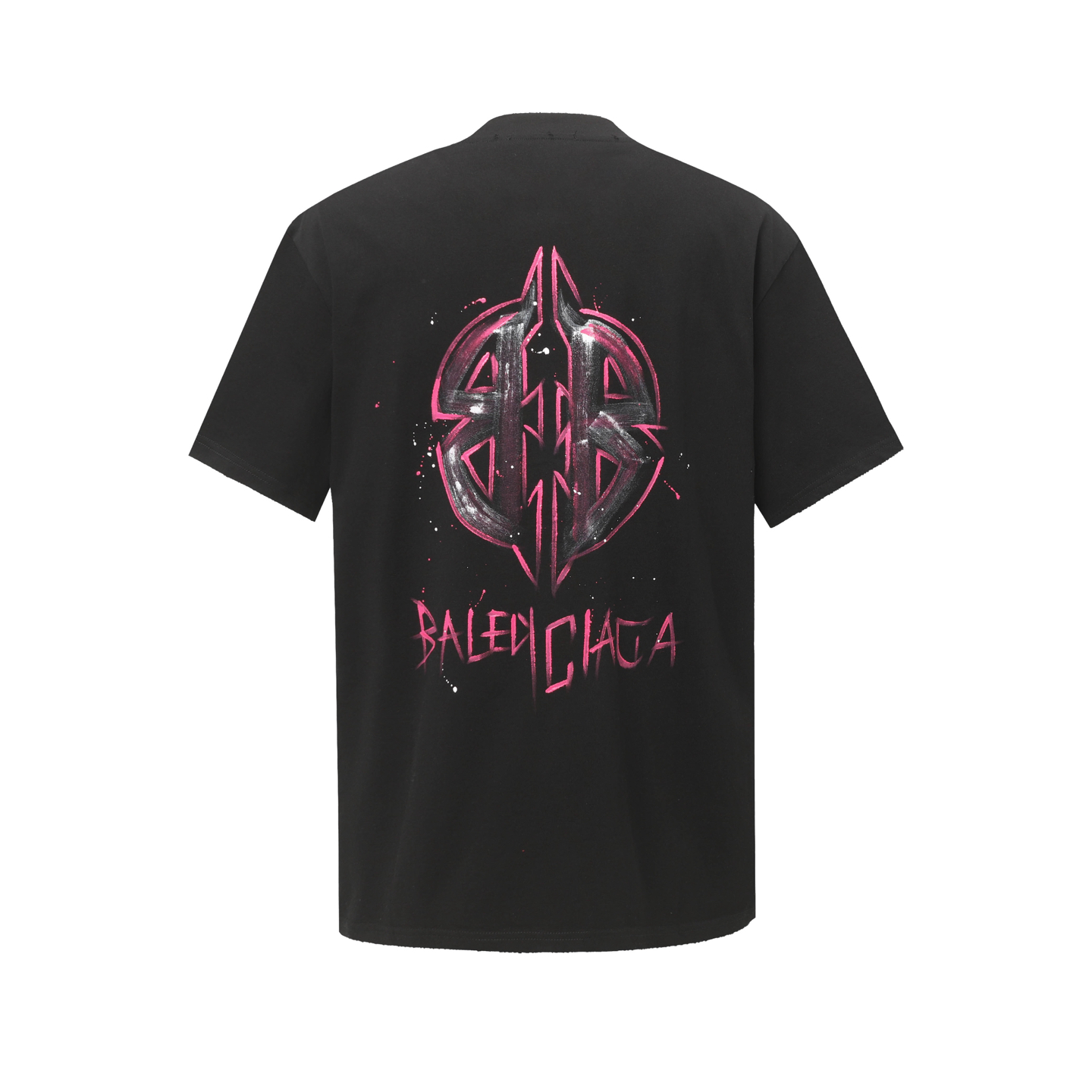 BLCG Double-Sided Logo Vintage Short Sleeve T-Shirt AM25081619