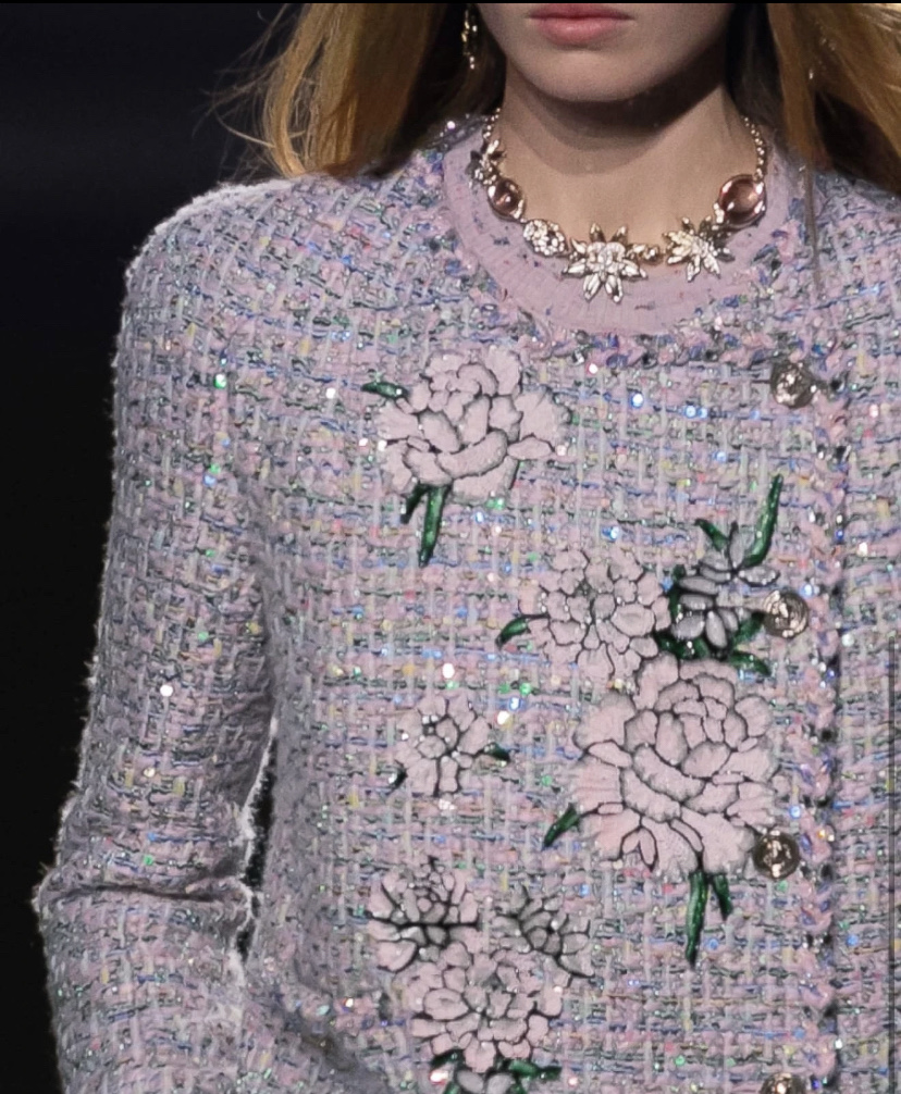 CH Pink Diamond Sunflower Choker Necklace AM25081627