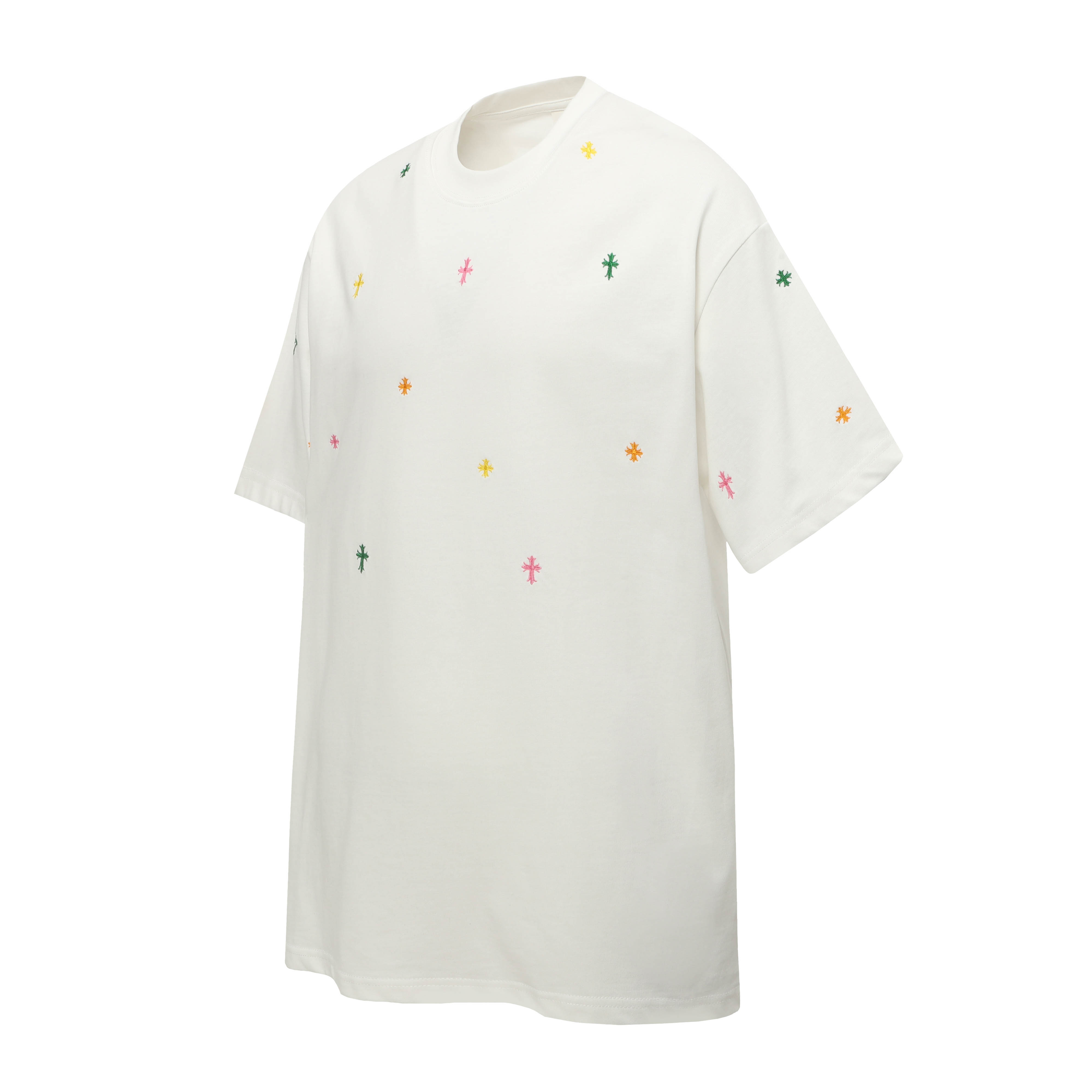 CH Horseshoe Sanskrit Patch Embroidered Short Sleeves AM25081612