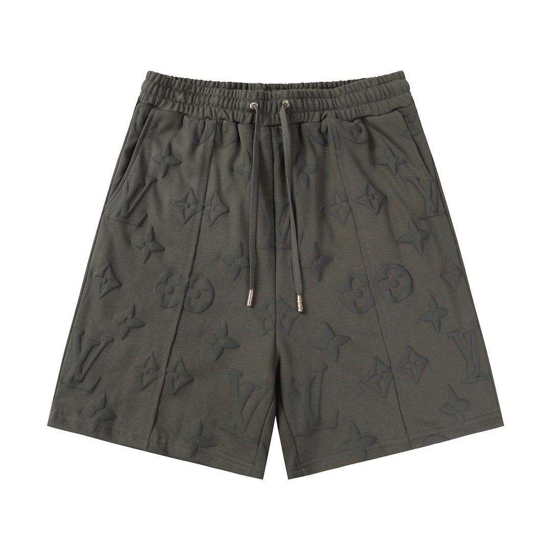 LV Foam Logo Printed Shorts AM25081617