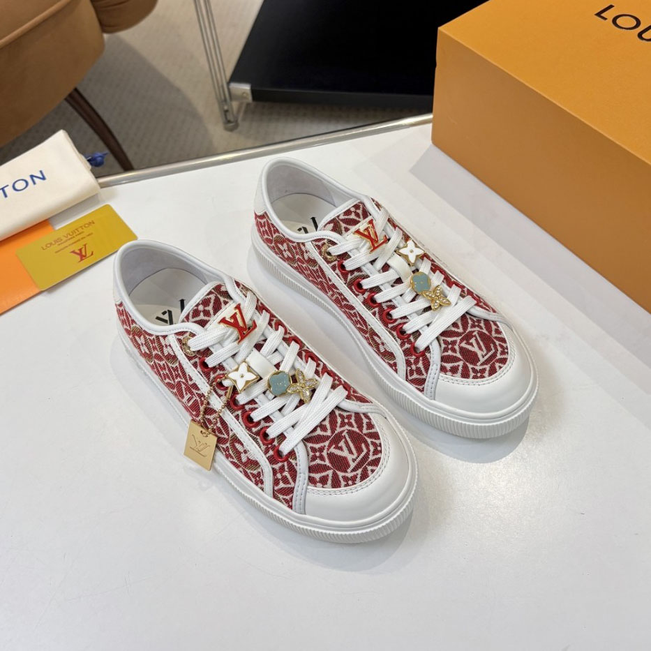 LV Lagoon Collection Platform Canvas Shoes FE25081643