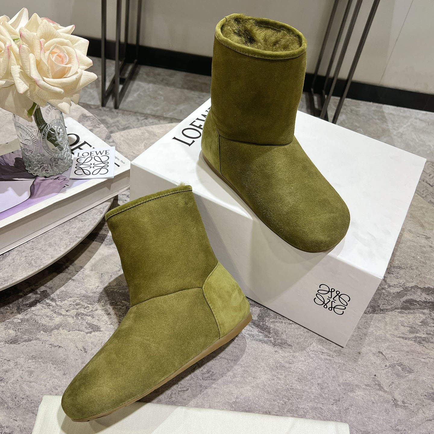 LOE New - arrival Shearling Snow Boots XX25081710