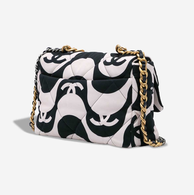 CH 19 Flap Bag with Panda - inspired Color - matching XX25081712