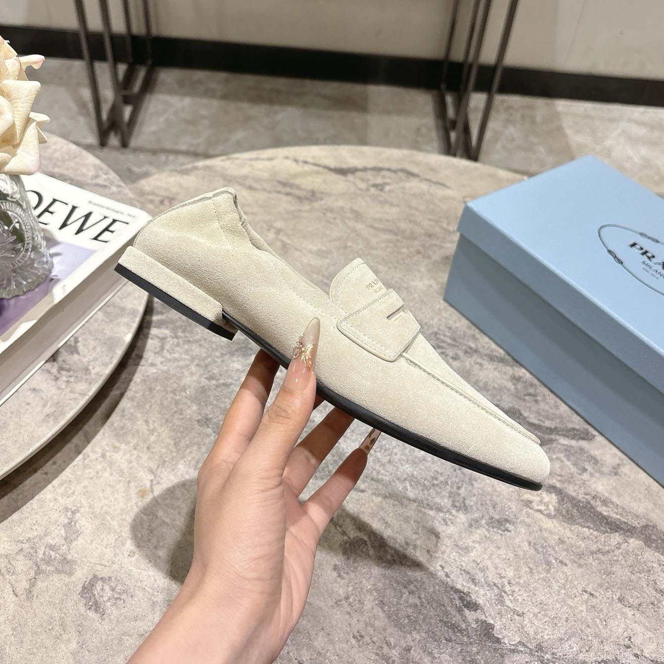 PRA Retro Pleated Loafers XX25081709