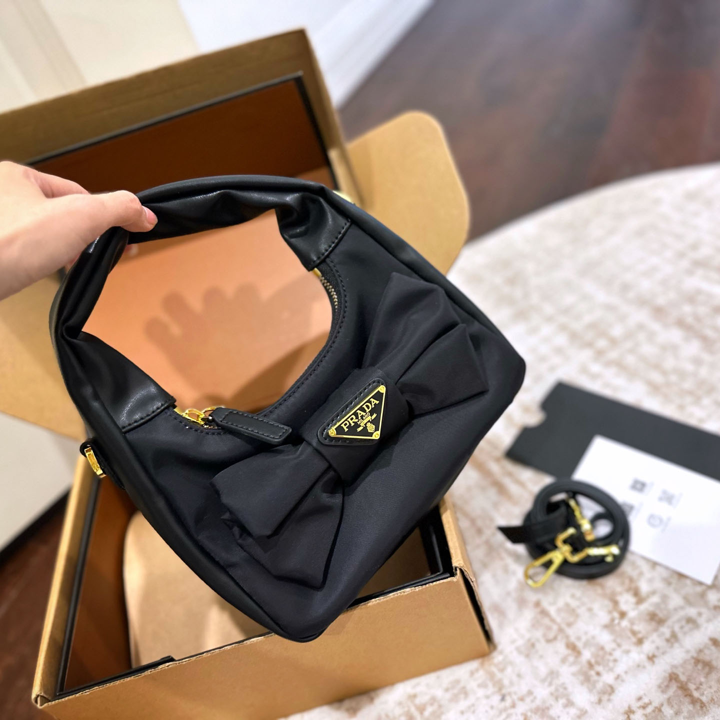 PRA Bowknot Tote Bag Ev25061014