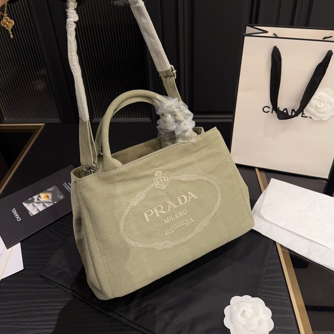 PRA Vintage Canvas Tote Bag XX25081735