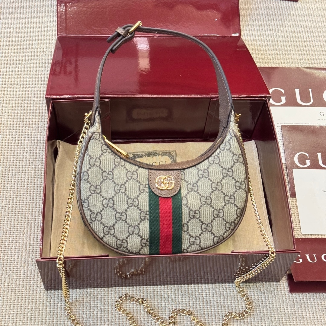 GG 1955 Half - Moon Bag YV25082905