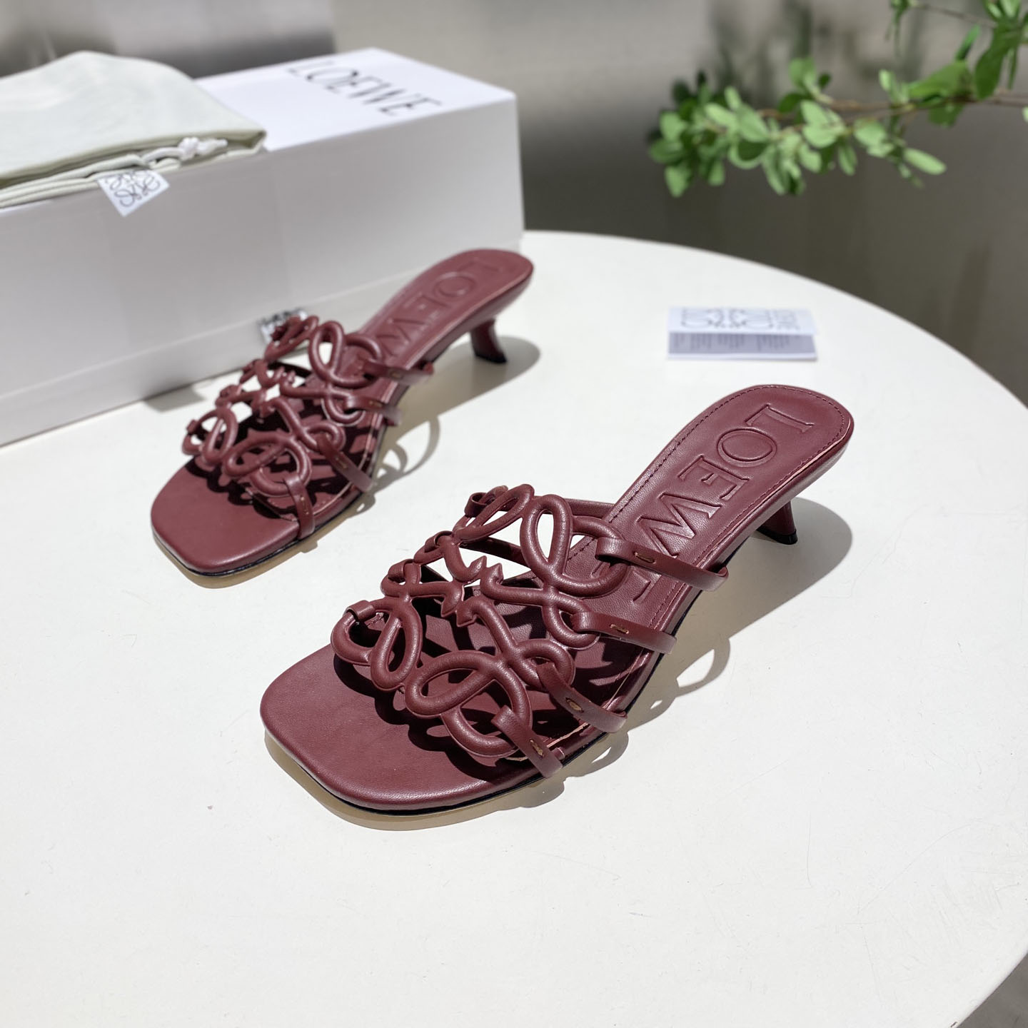 LOE Hollow - Out Logo Sandals XX25082003