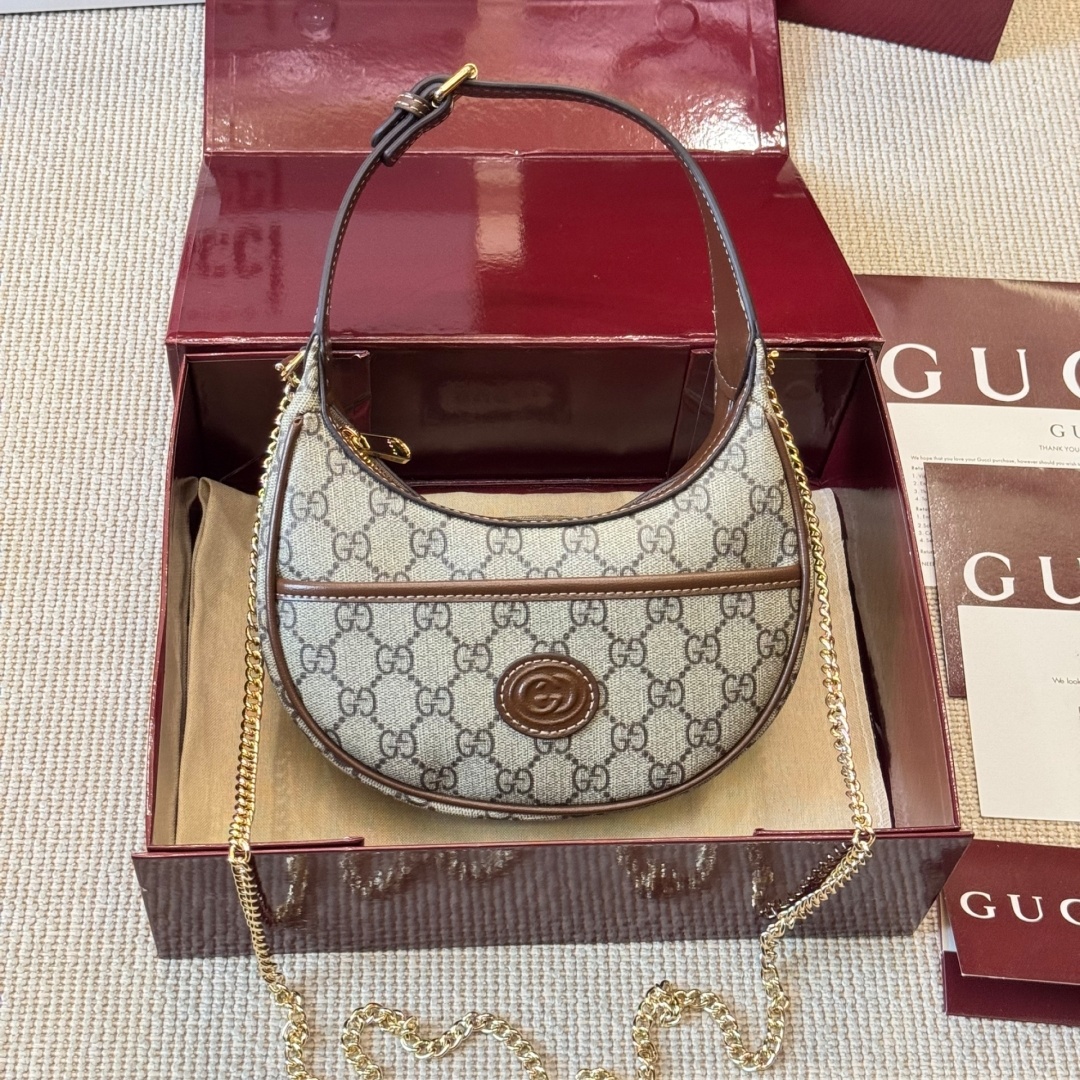 GG 1955 Half - Moon Bag YV25082904