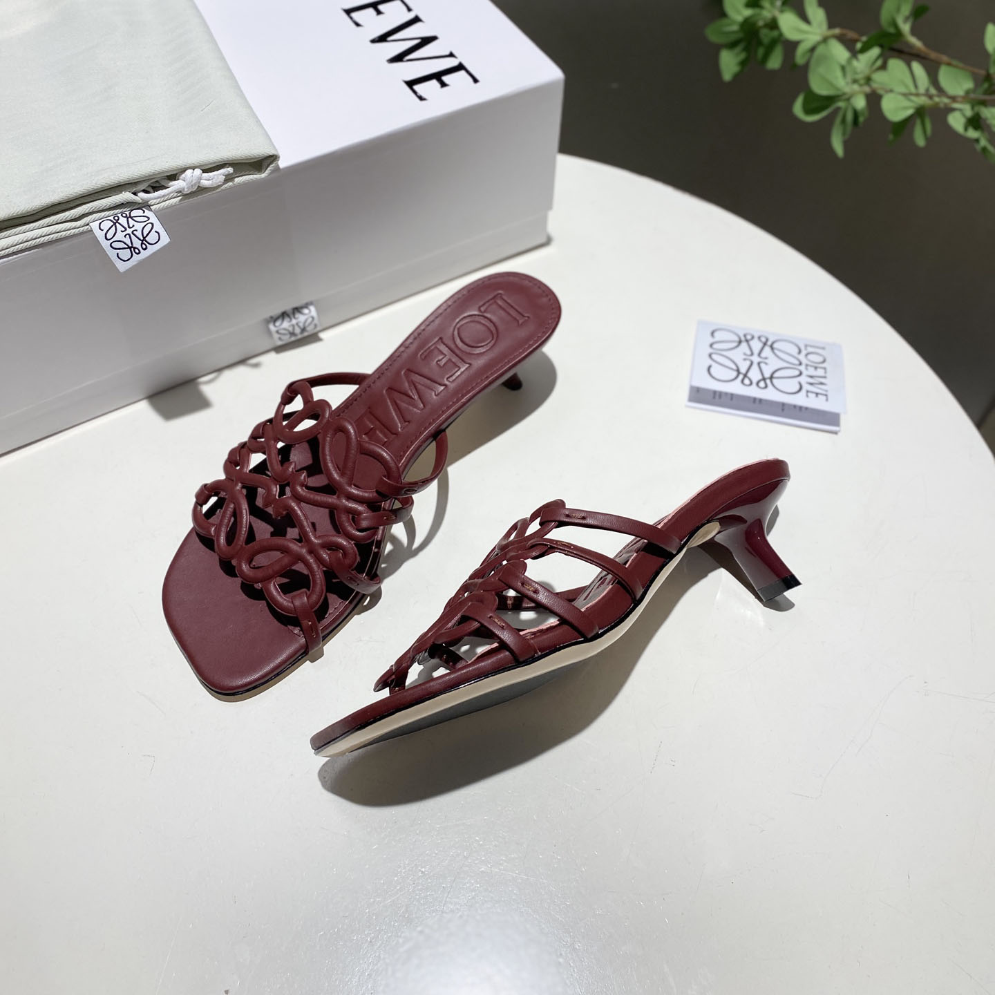 LOE Hollow - Out Logo Sandals XX25082003