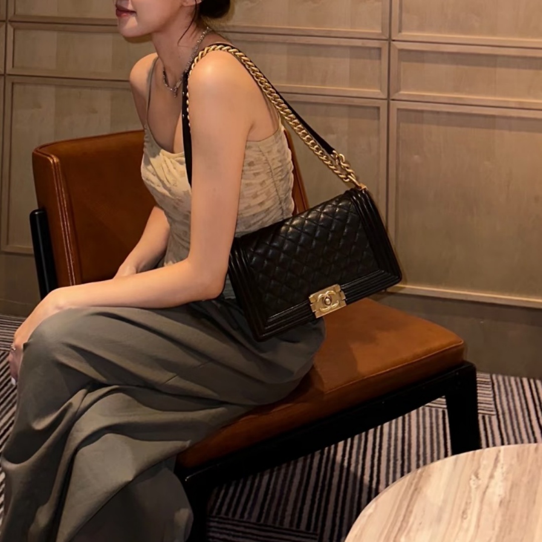 CH Boy Series Quilted Flap Bag  YV25083018