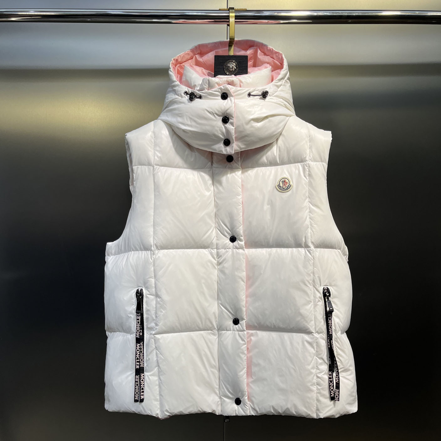 Mcl 25th New Collection Color - Blocked Hooded Down Jacket XX25082017