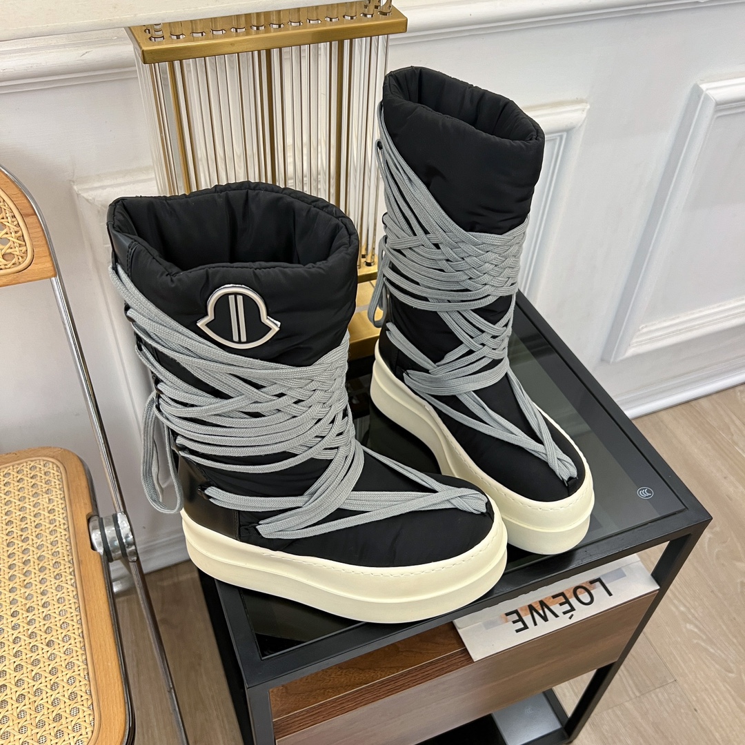 Mcl Collaboration Lace-Up Down Snow Boots XX25082046