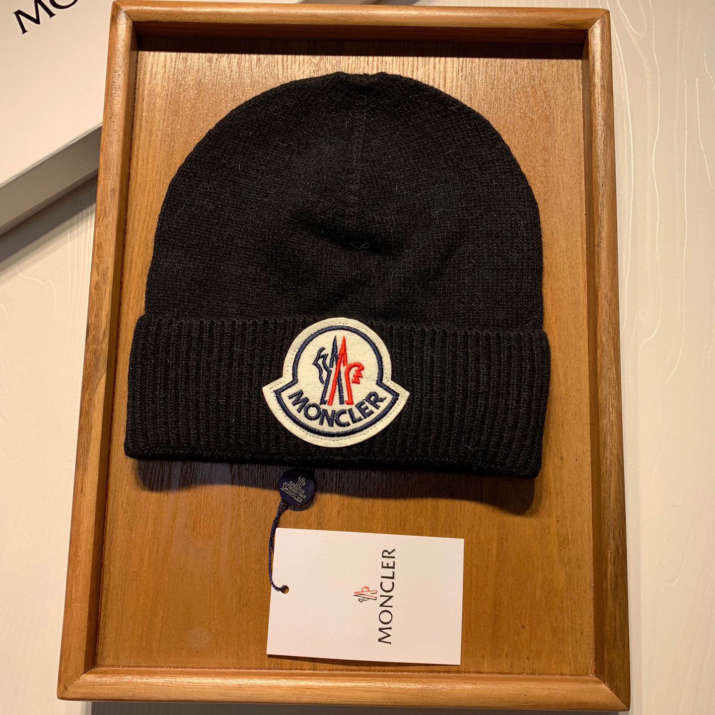 Mcl Wool Blend Knitted Hat AM25082111