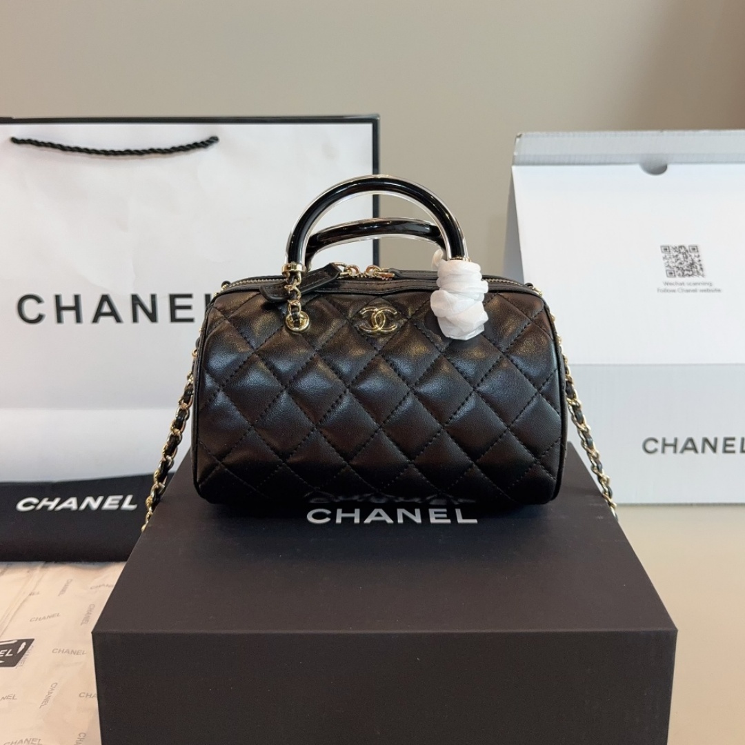 CH Patent Quilted Mini Top-Handle Bags  YV25083009