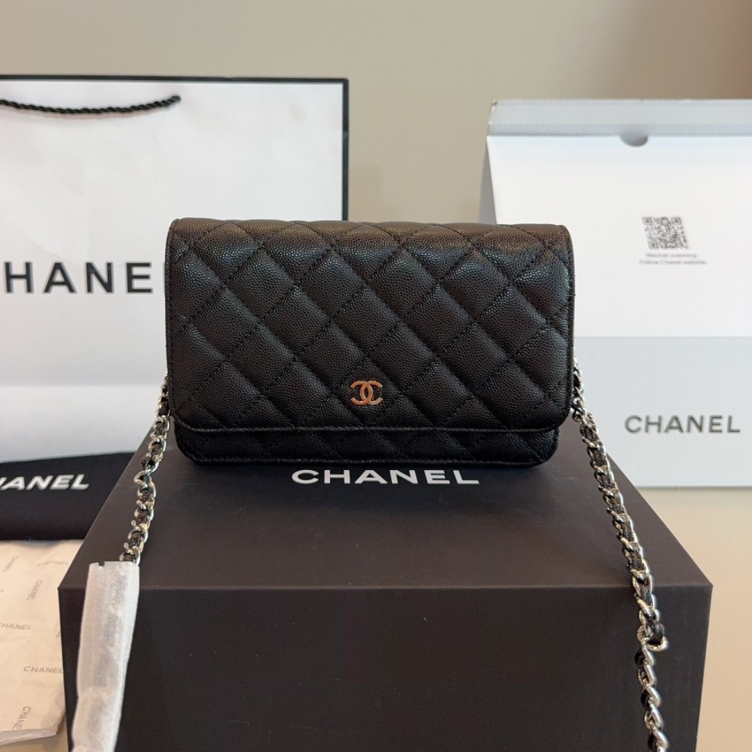 CH WOC in Black Caviar Quilted Leather  YV25083101