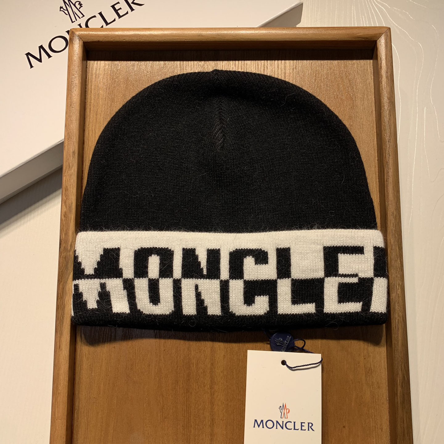 Mcl Unisex Wool Blend Knitted Hat AM25082113