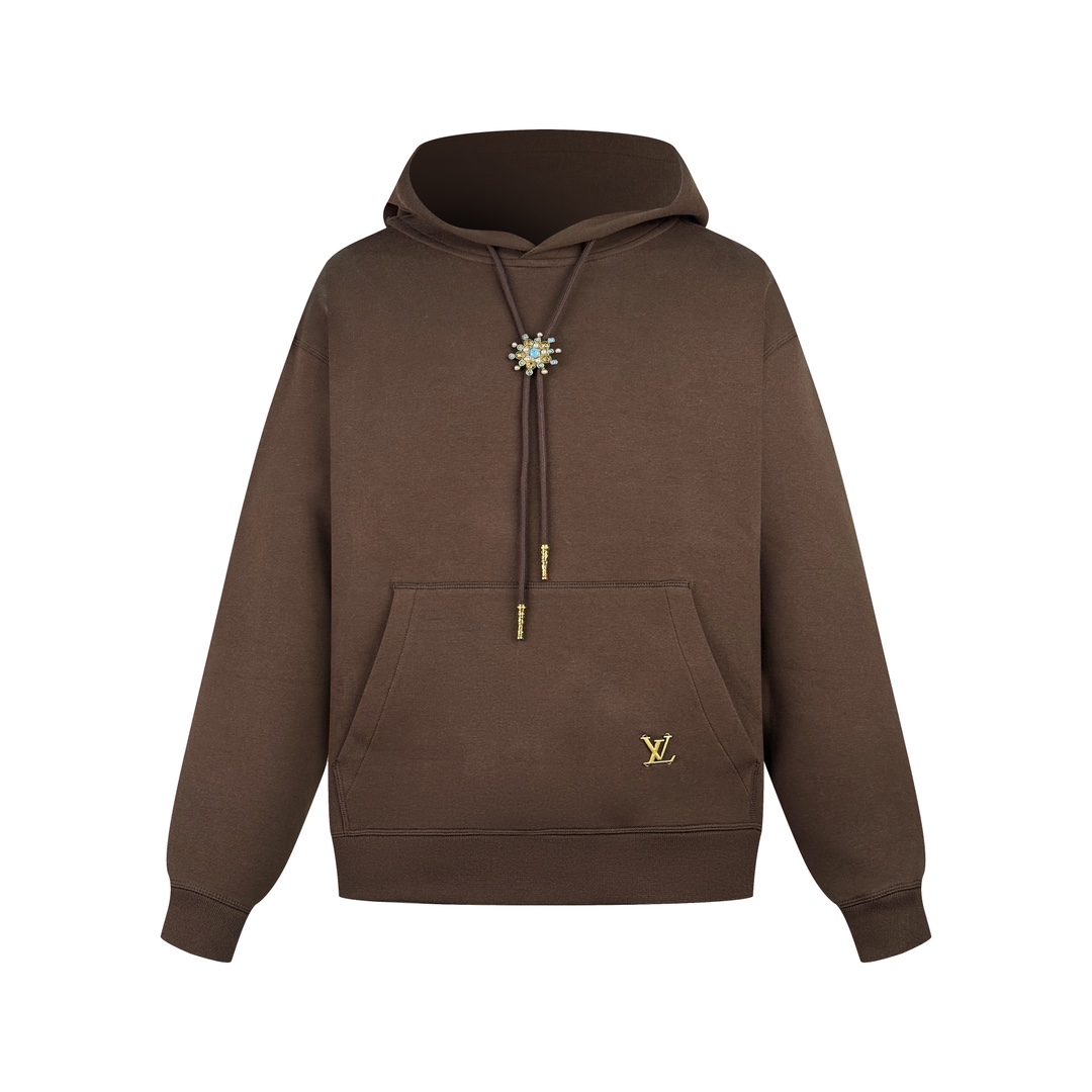 LV Unisex Sunflower-Decorated Hoodie AM25082130