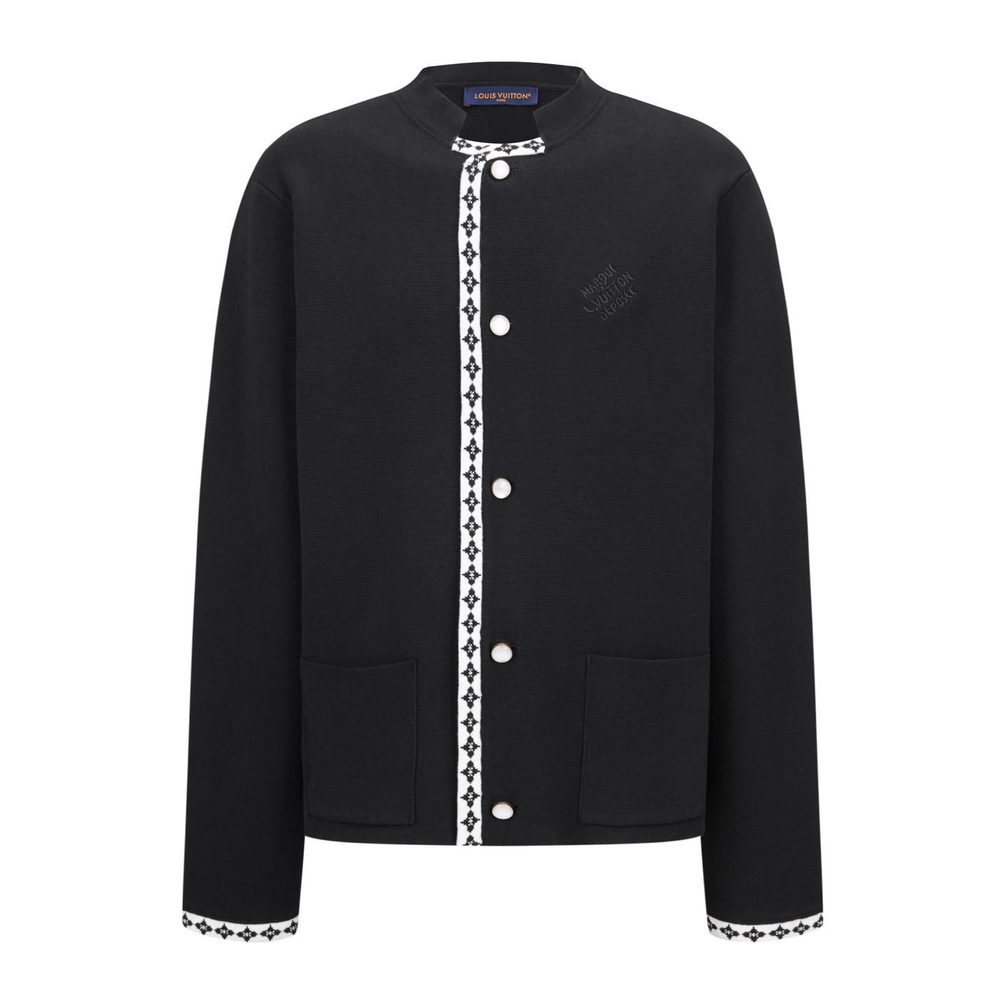 LV Men's New Fine-Knit Cardigan XX25082204