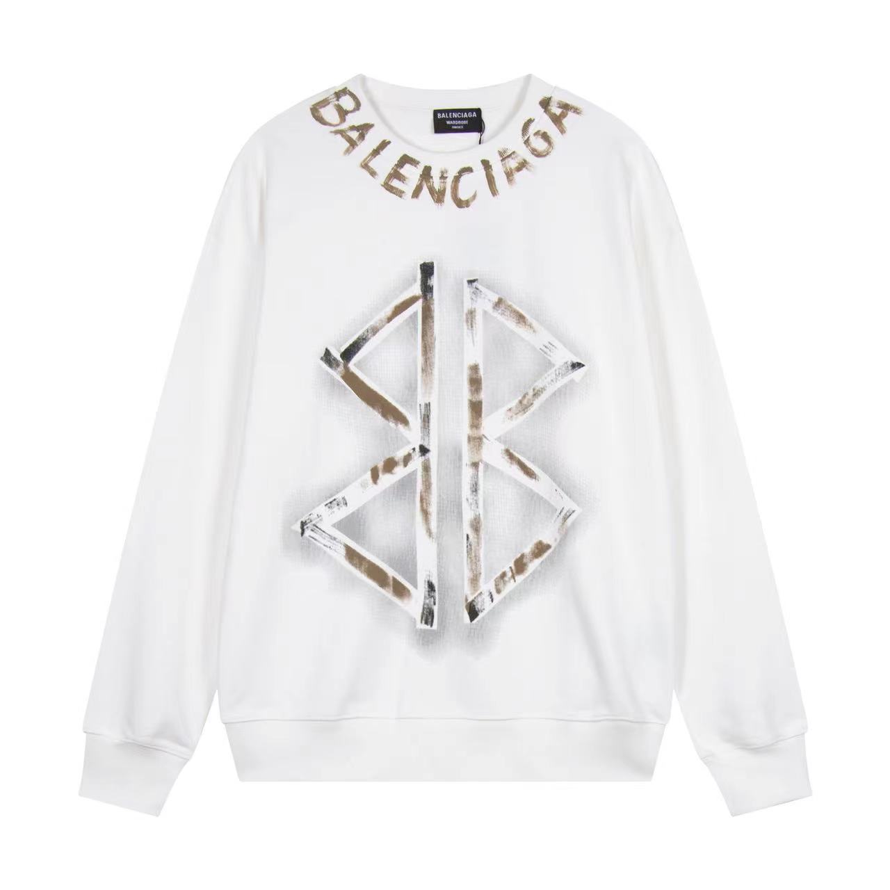 BLCG Classic Hand-Drawn Print Sweatshirt AM25082143