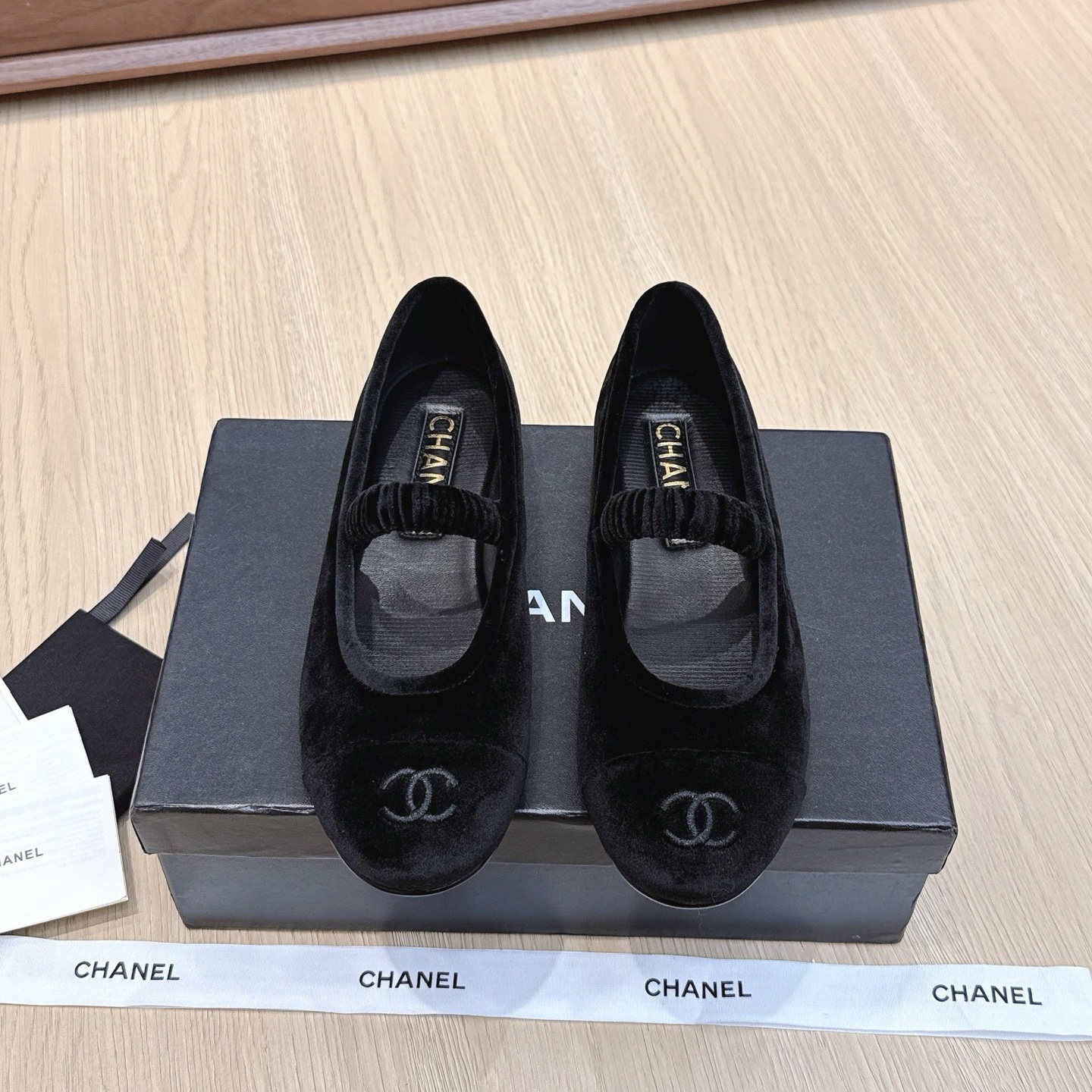 CH Velvet Mary Jane Flats YV25083122