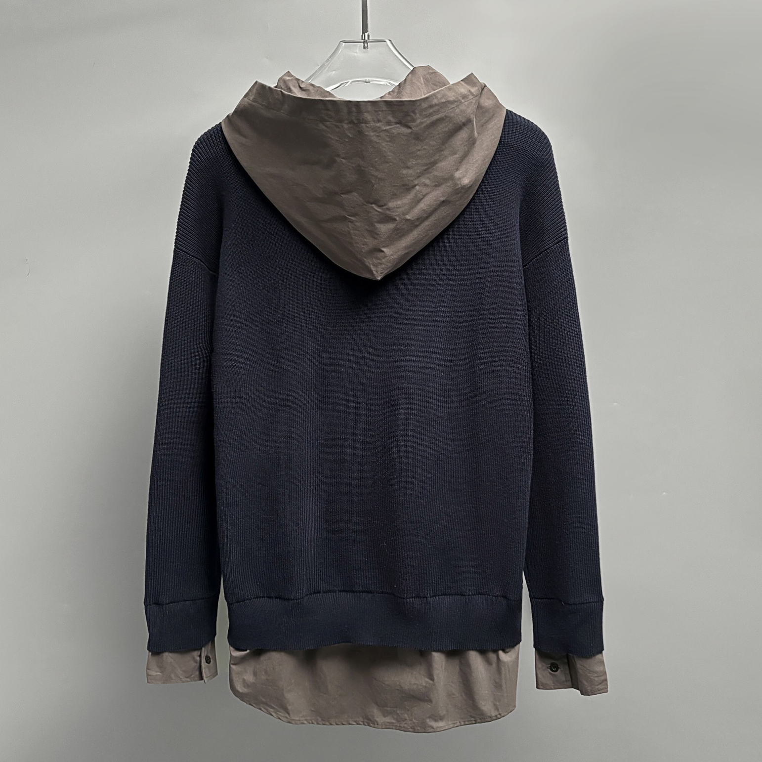 BLCG x Lamborghini Lncognito Bomber Knitted - Paneled Shirt AM25082148