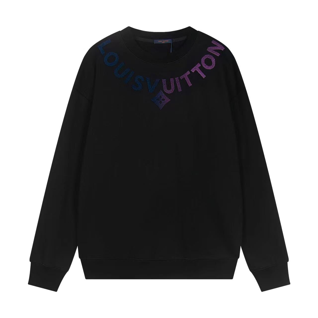 LV Gradient Logo Collar Sweatshirt AM25082135
