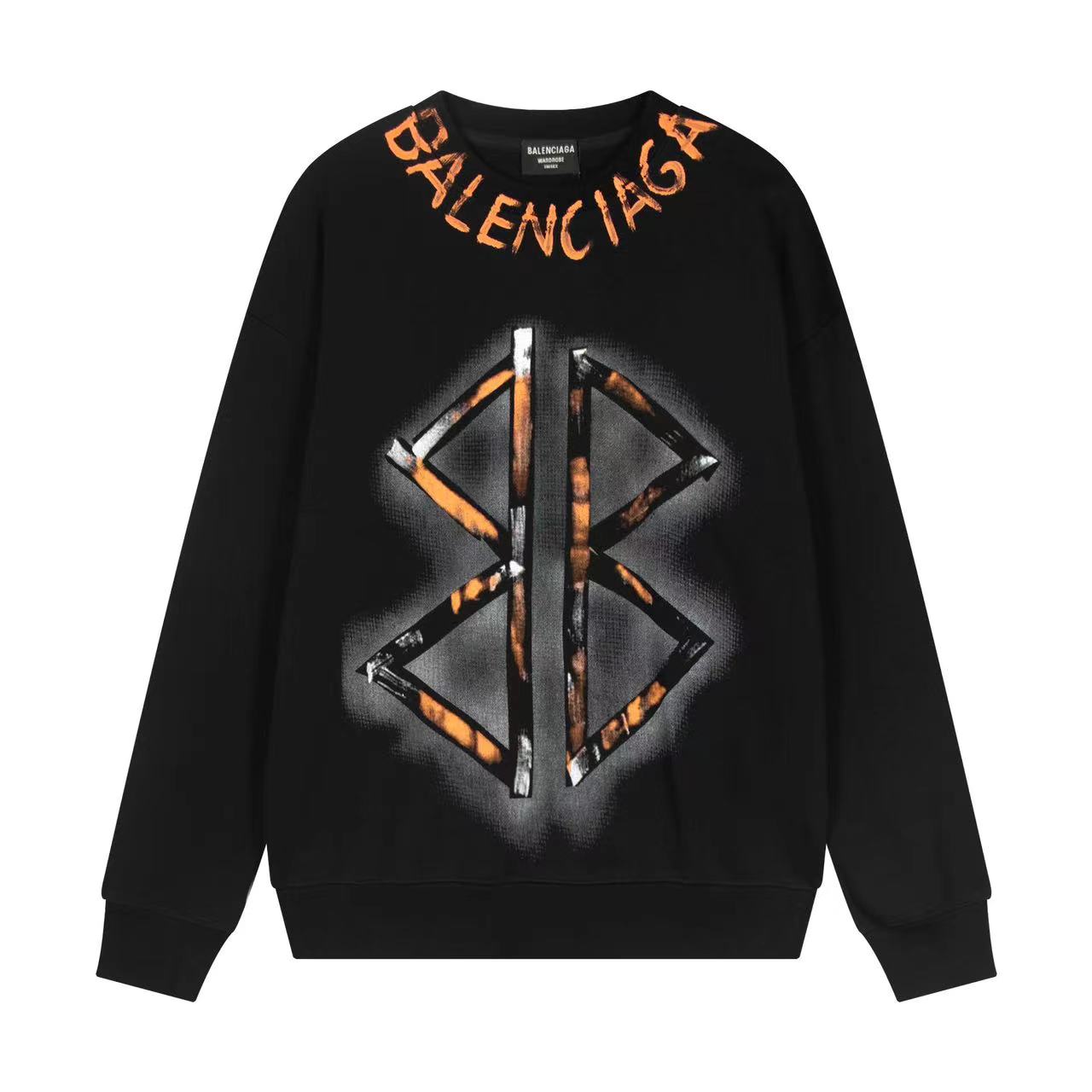 BLCG Classic Hand-Drawn Print Sweatshirt AM25082143