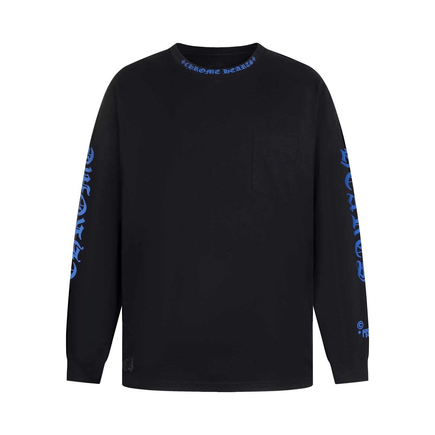 CH 1988 Limited Edition Blue Indigo Printed Long-Sleeve Top XX25082207