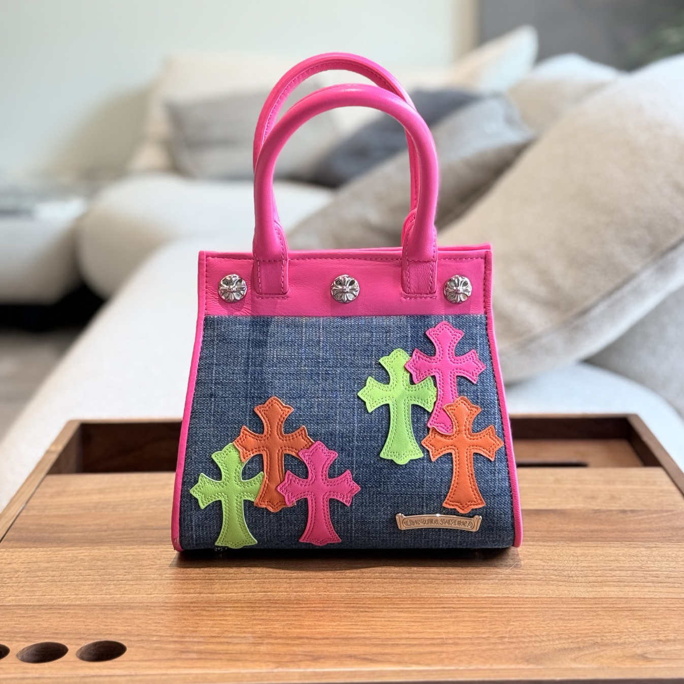 CH Miami Limited Denim Leather Bag XX25082266