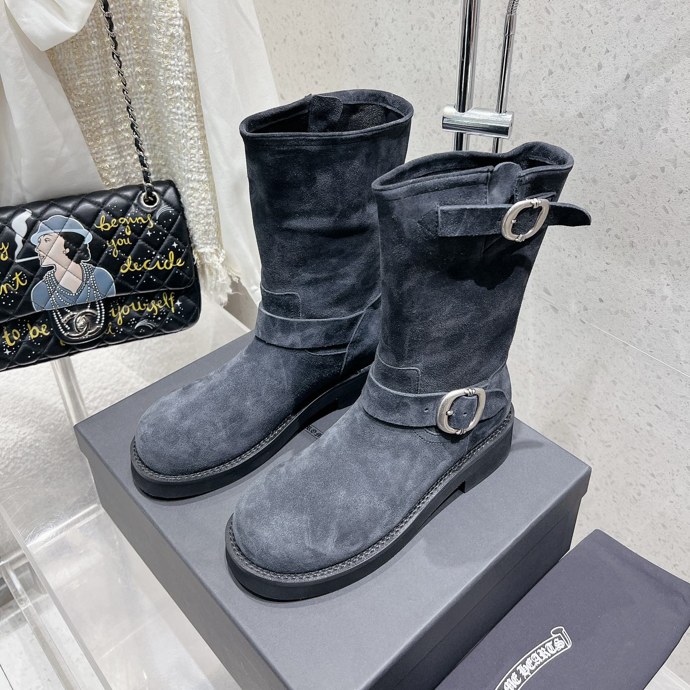 CH 25New Women's Classic Ankle Boots XX25082262