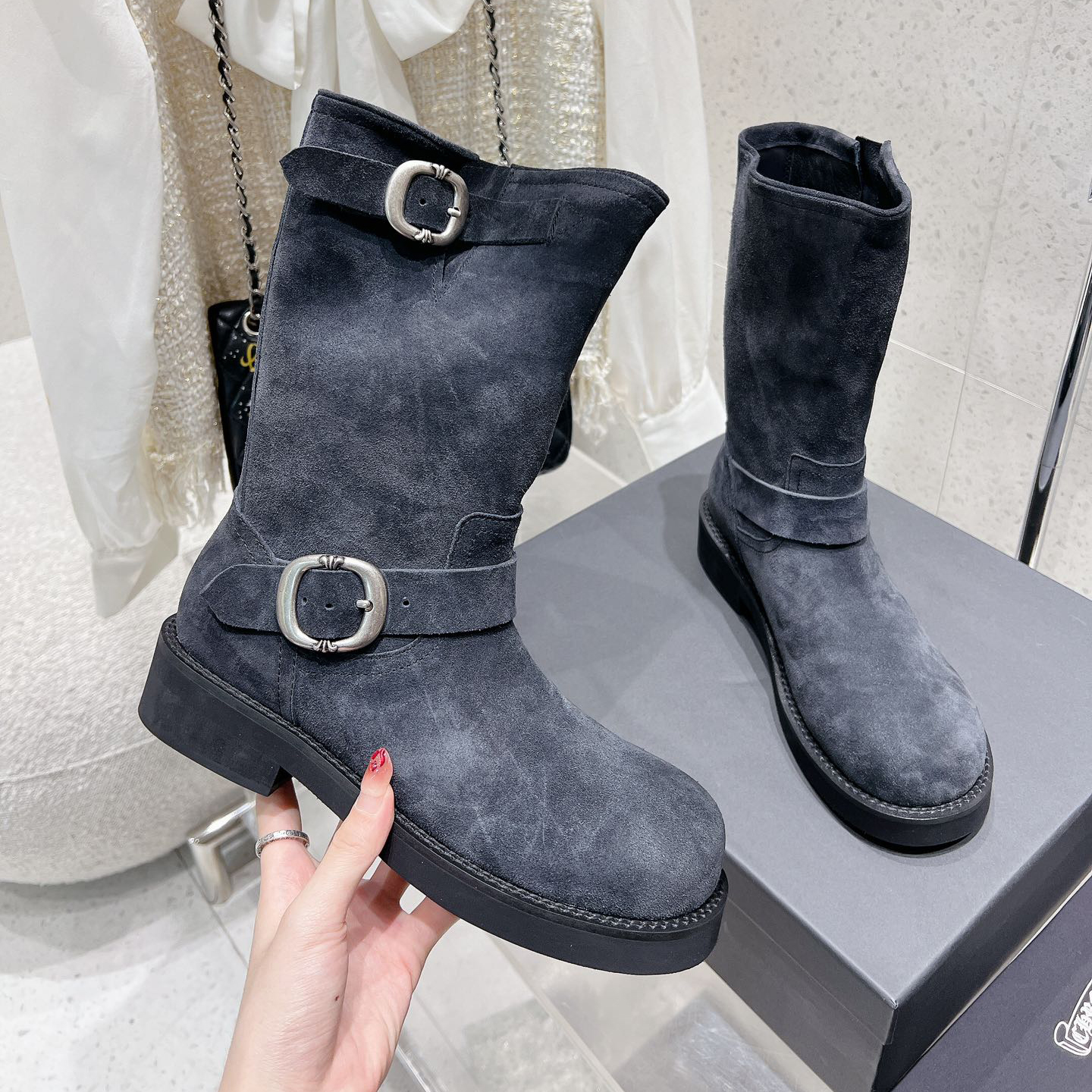 CH 25New Women's Classic Ankle Boots XX25082262