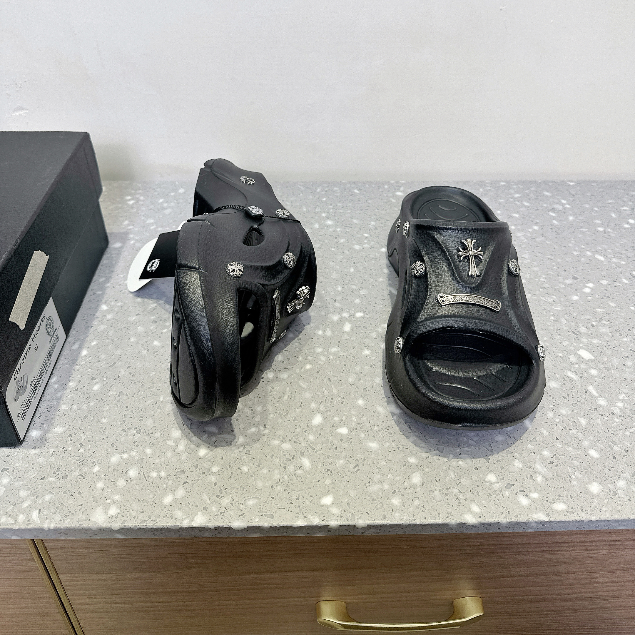 CH Casual Rubber Platform Slippers XX25082256