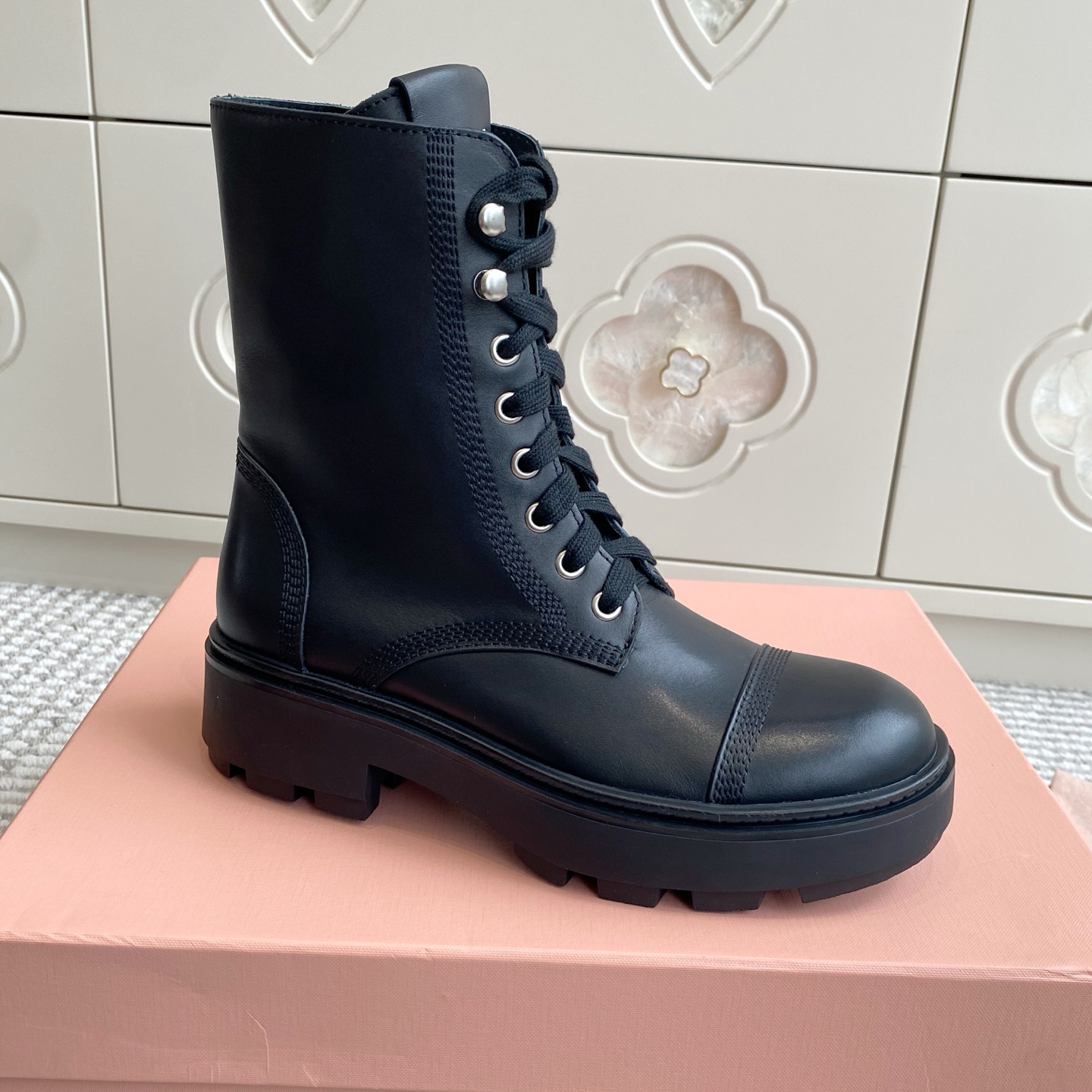 Miu Retro Martin Boots XX25082248