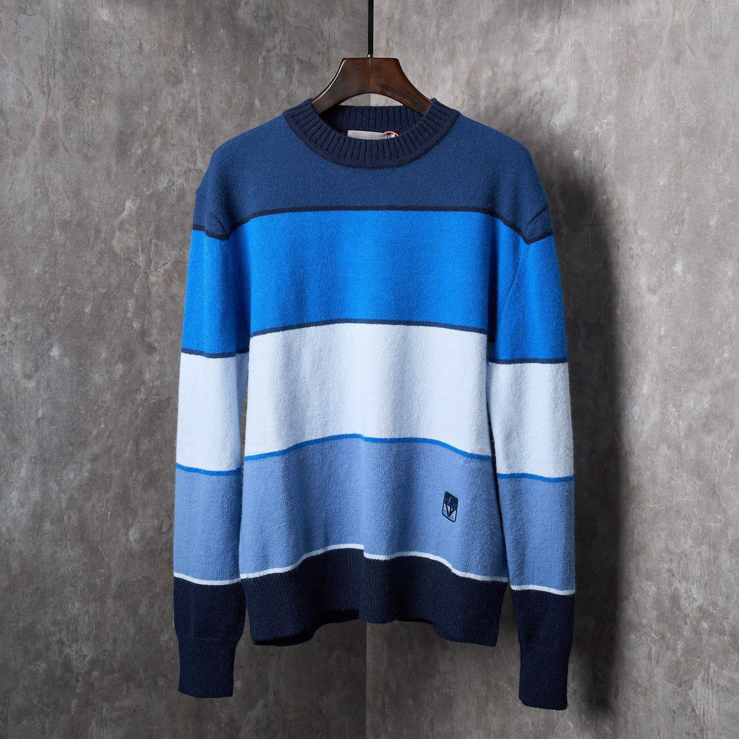 CD Striped Crew Neck Sweater XX25082218