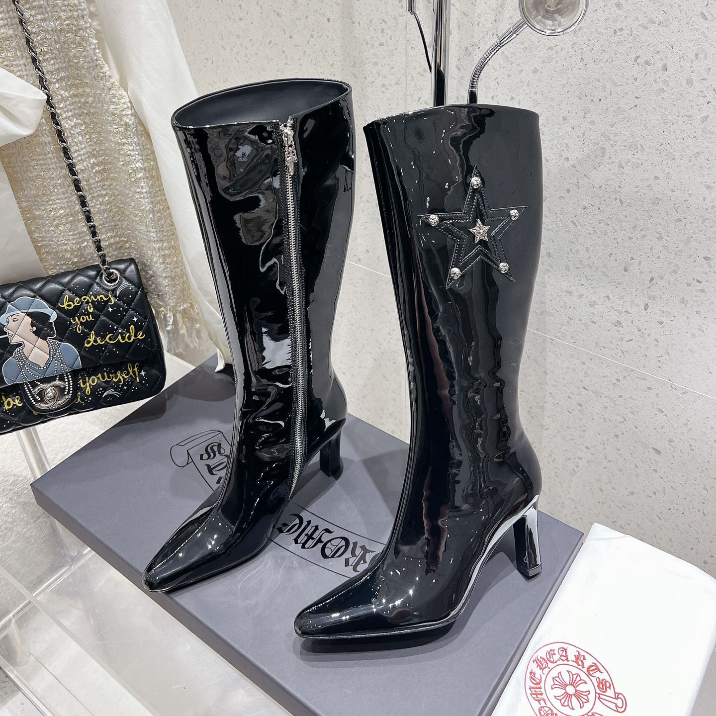 CH Classic Patent Leather Pumps XX25082259