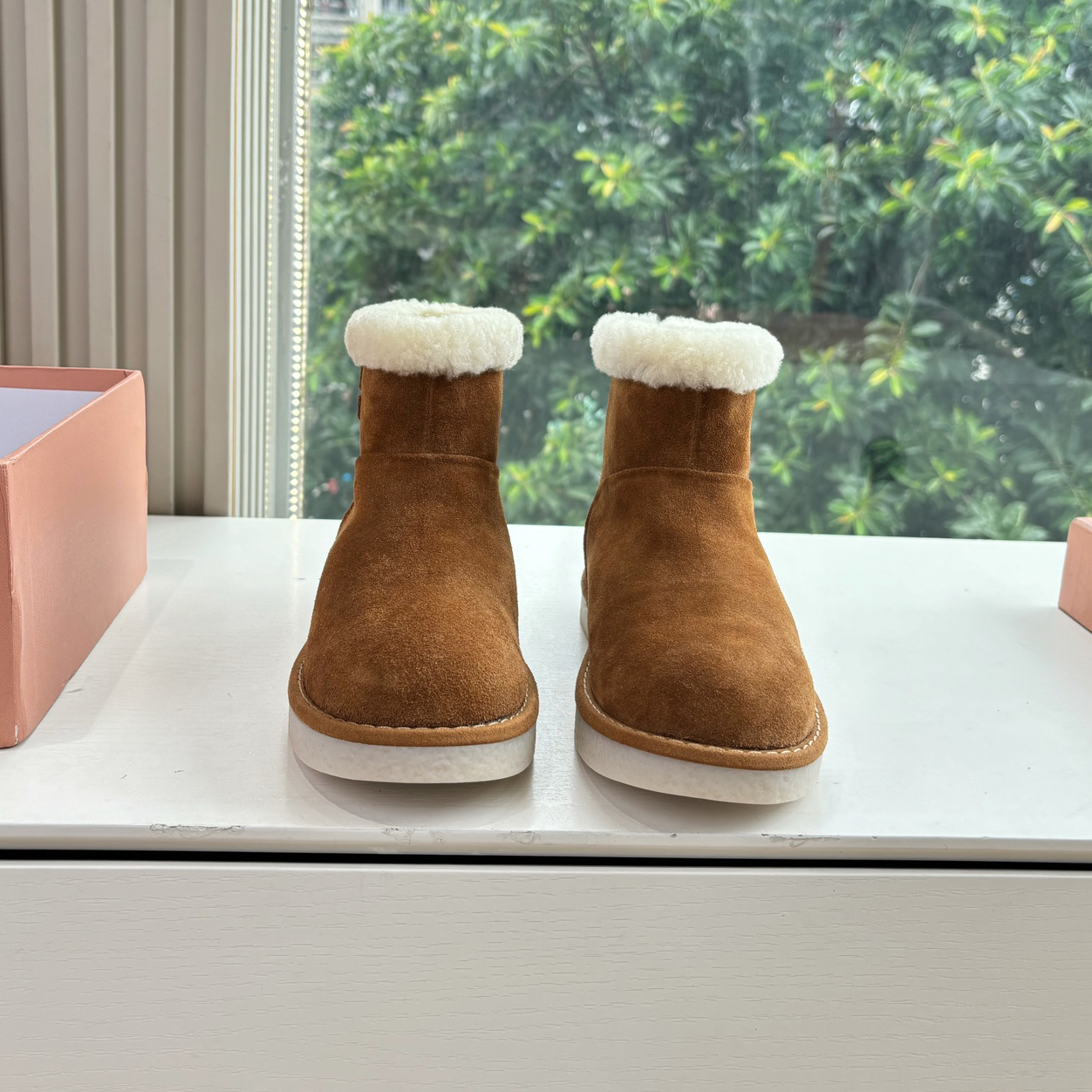 Miu Women's Wool Snow Boots XX25082238