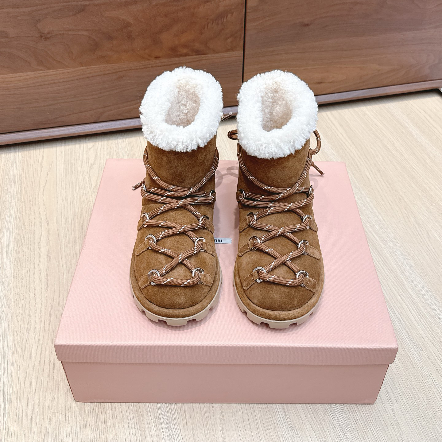 Miu 25New Fur Ankle Boots XX25082234