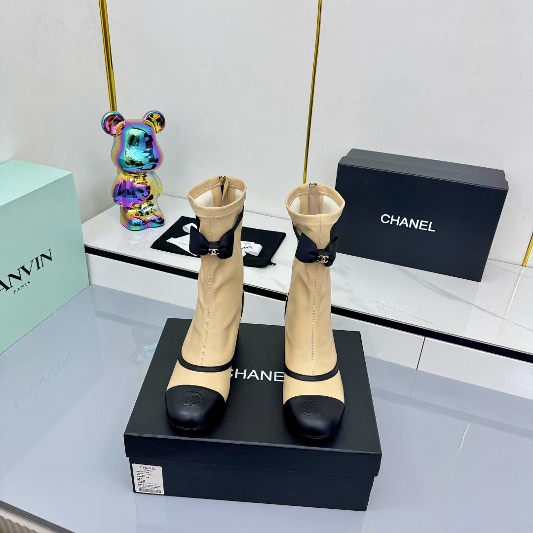 CH Color - Block Toe Short Boots YV25090209