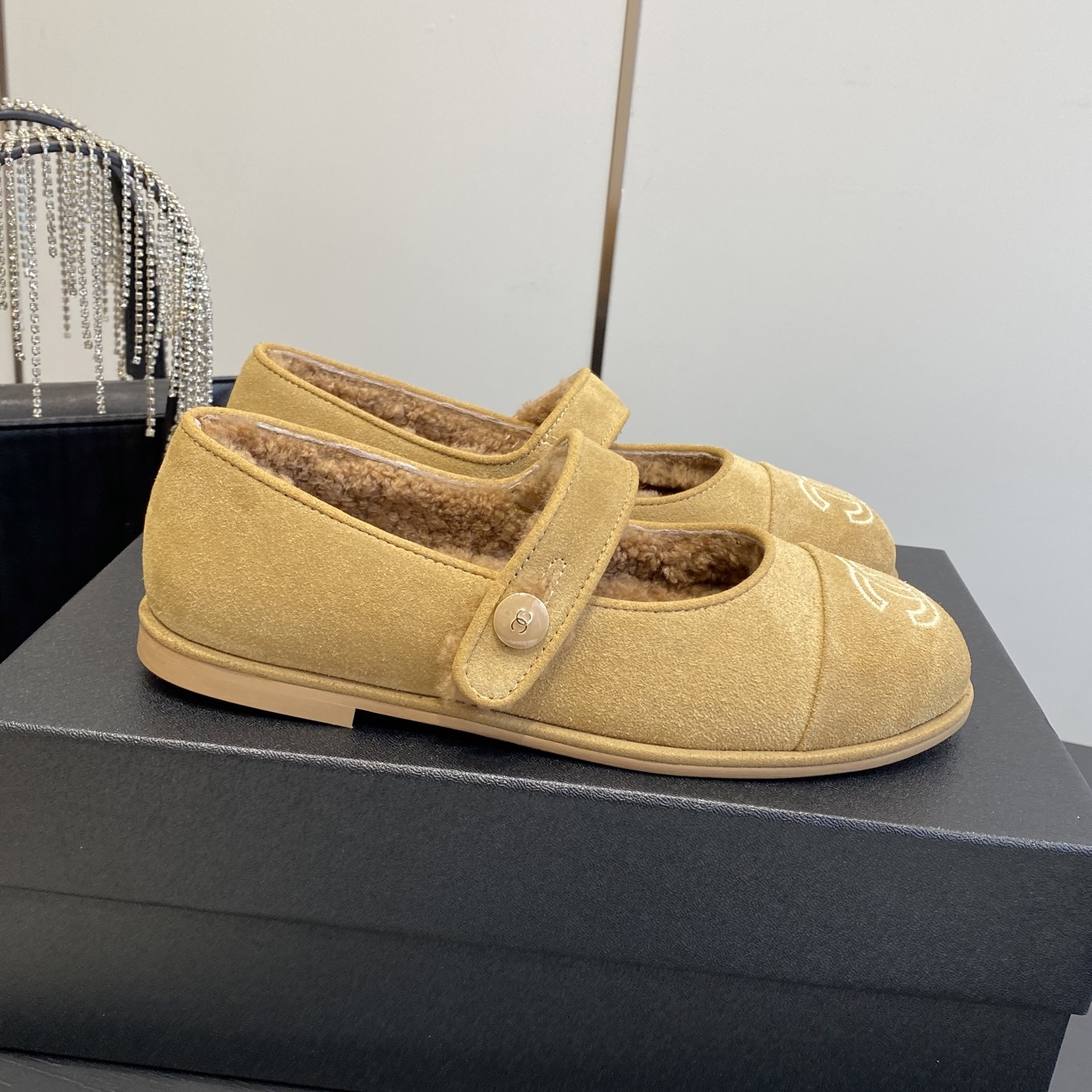 CH Suede Mary Janes YV25090205