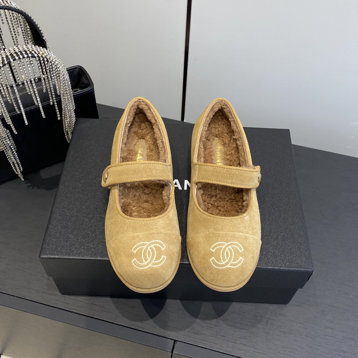 CH Suede Mary Janes YV25090205