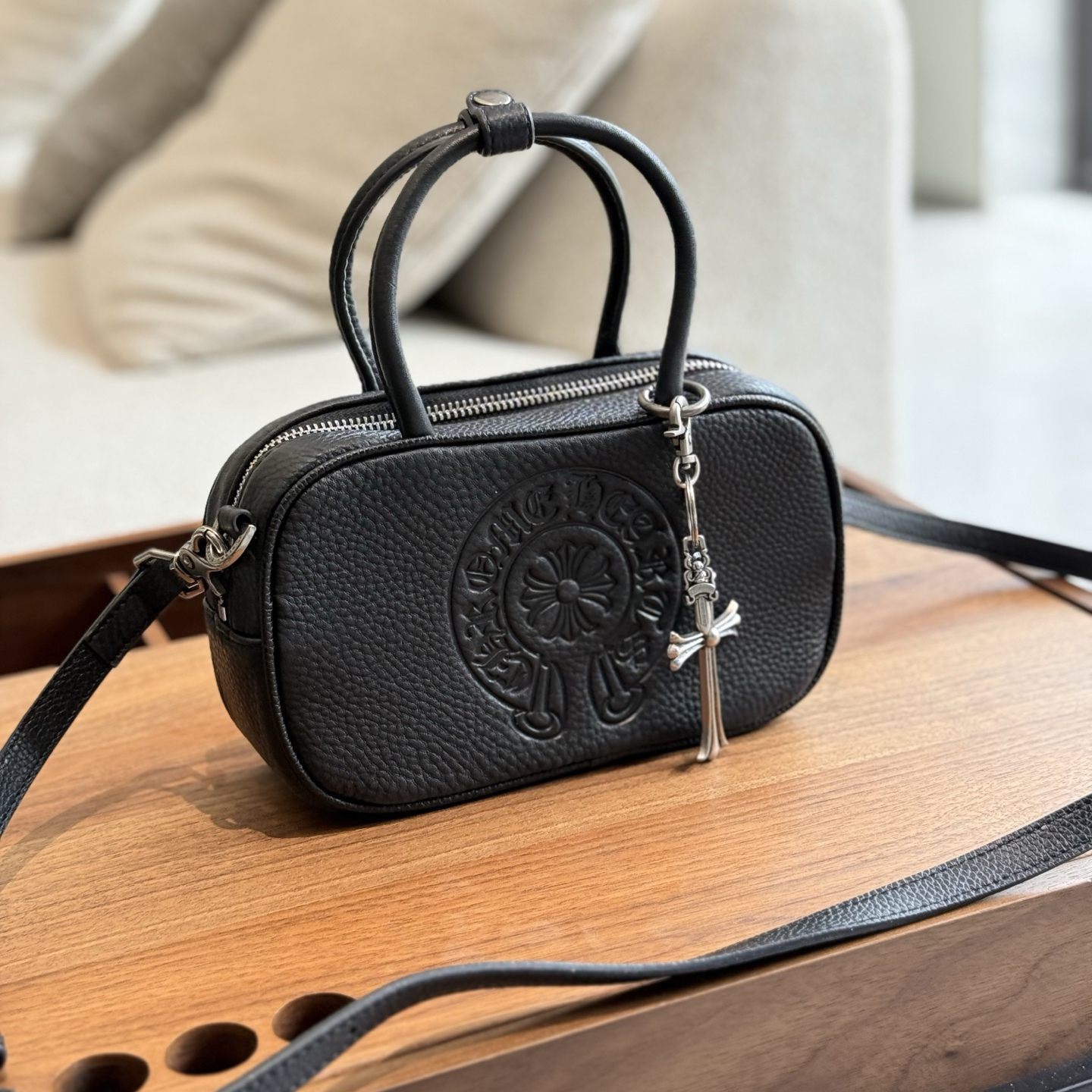 CH Classic Logo Embossed Bowling Bag XX25082304